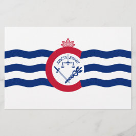 Papelaria Bandeira de Cincinnati (Ohio)