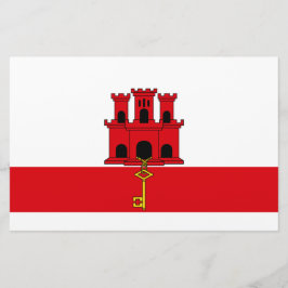 Papelaria Bandeira de Gibraltar