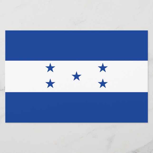 Papelaria Bandeira de Honduras (Frente)