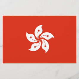 Papelaria Bandeira de Hong Kong
