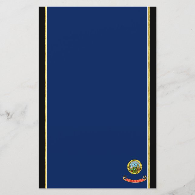 Papelaria bandeira de Idaho (Frente)
