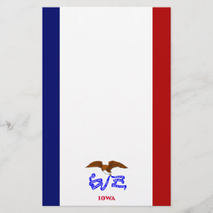 Papelaria Bandeira de Iowa