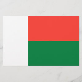 Papelaria Bandeira de Madagáscar