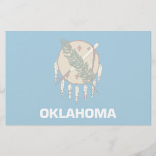Papelaria Bandeira de Oklahoma