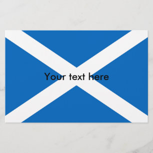 Papelaria Bandeira de Scotland ou de Saltire