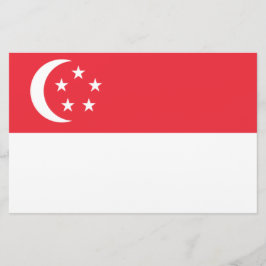 Papelaria Bandeira de Singapura