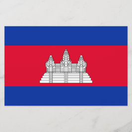 Papelaria Bandeira do Camboja