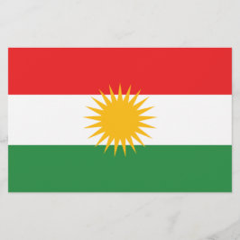 Papelaria Bandeira do Curdistão