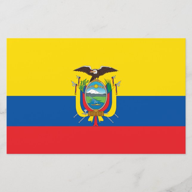 Papelaria Bandeira do Equador (Frente)