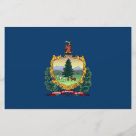 Papelaria Bandeira do Estado de Vermont