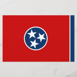 Papelaria Bandeira do Estado do Tennessee