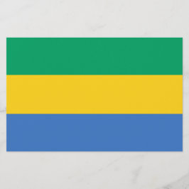 Papelaria Bandeira do Gabão (Gabão)