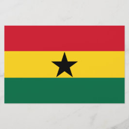 Papelaria Bandeira do Gana