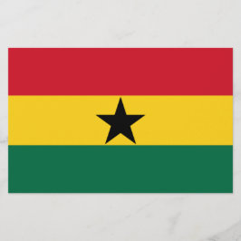 Papelaria Bandeira do Gana