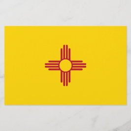 Papelaria Bandeira do Novo México (Estado dos EUA)