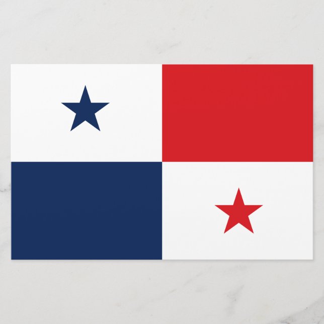 Papelaria Bandeira do Panamá (Frente)