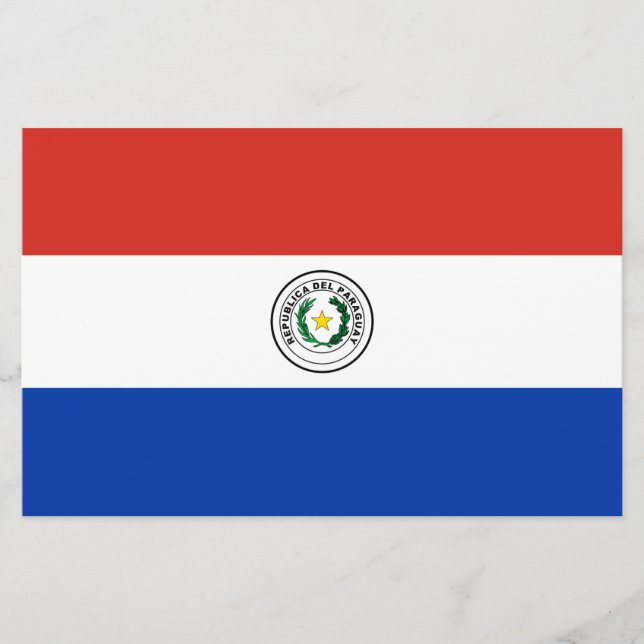 Papelaria Bandeira do Paraguai (Frente)