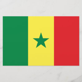 Papelaria Bandeira do Senegal
