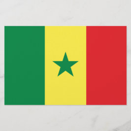 Papelaria Bandeira do Senegal