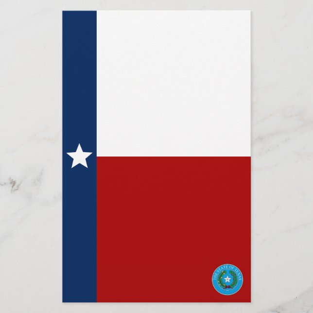 Papelaria Bandeira do Texas (Frente)