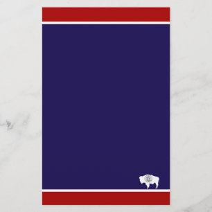 Papelaria Bandeira do Wyoming