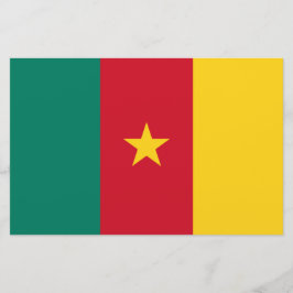Papelaria Bandeira dos Camarões
