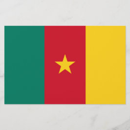 Papelaria Bandeira dos Camarões