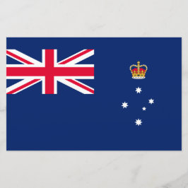 Papelaria Bandeira Estadual de Victoria (Austrália)