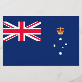 Papelaria Bandeira Estadual de Victoria (Austrália)