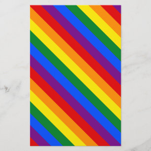 Papelaria Bandeira estranha do orgulho do transporte LGBTQ