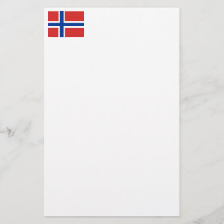 Papelaria Bandeira norueguesa feita sob encomenda (Norske