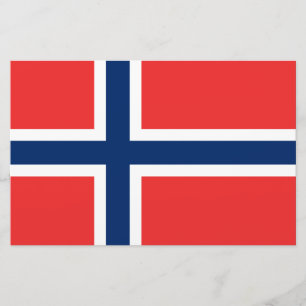 Papelaria Bandeira norueguesa (Noruega)