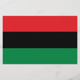 Papelaria Bandeira Pan-Africana
