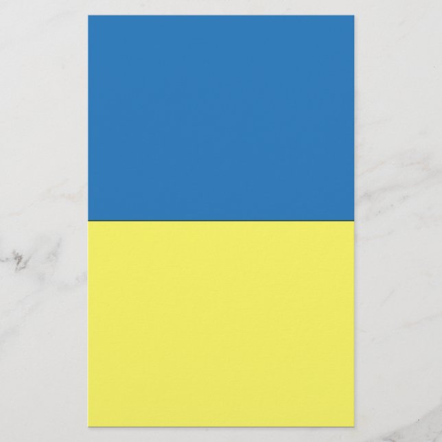 Papelaria Bandeira Ucraniana (Frente)