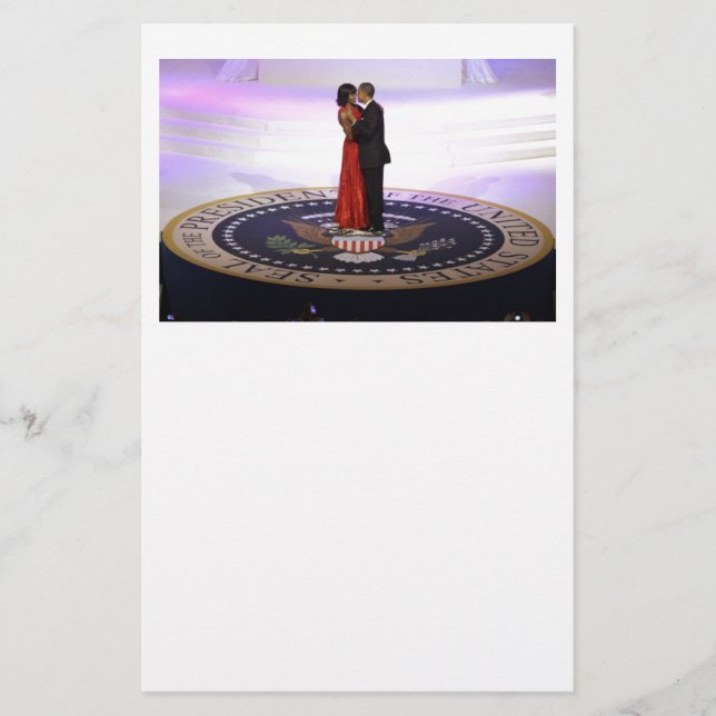 Papelaria Barack e Michelle Obama (Frente)