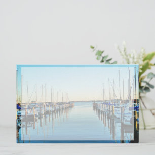 Papelaria Barcos na Marina por Shirley Taylor