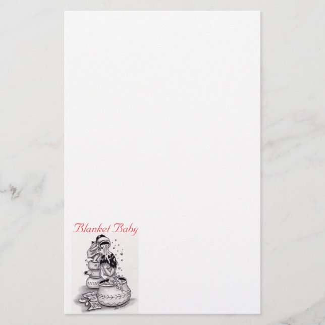 Papelaria bathingbab, bebê geral (Frente)