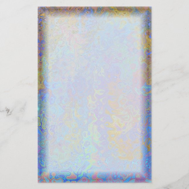 Papelaria Beira do redemoinho da cor (Frente)