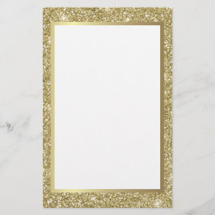 Papelaria Beira Dourado Glittery