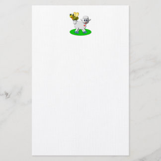 Papelaria Bela Visão 3D Abelha e Cordeiro