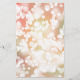 Papelaria belo bokeh pálido de pêssego ao fundo