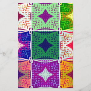 Papelaria Belo e espantoso padrão de Impressão com controlo 