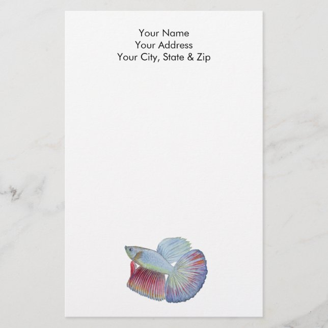 Papelaria Betta Fish Stationery (Frente)