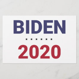 Papelaria Biden 2020 (Eleição Dos EUA)