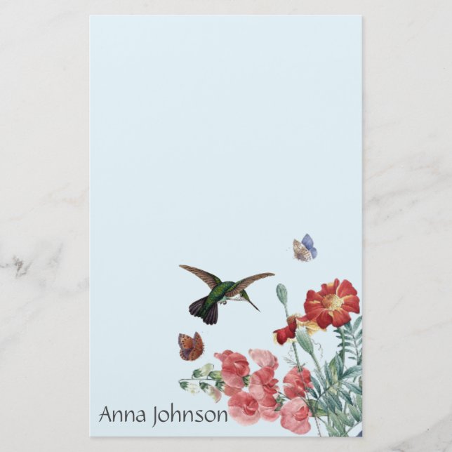 Papelaria Bird Bird Butterfly Stationery (Frente)