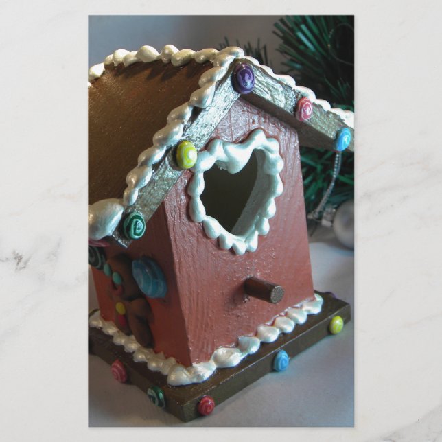 Papelaria Birdhouse do pão-de-espécie mim (Frente)
