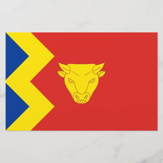 Papelaria Birmingham City Flag (Frente)