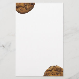 Papelaria Biscoito dos pedaços de chocolate