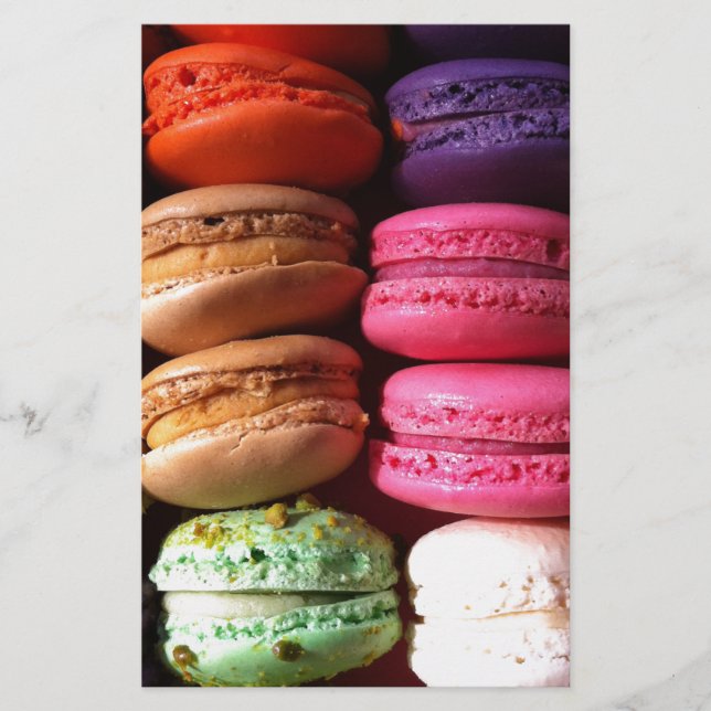 Papelaria biscoitos macaron (Frente)