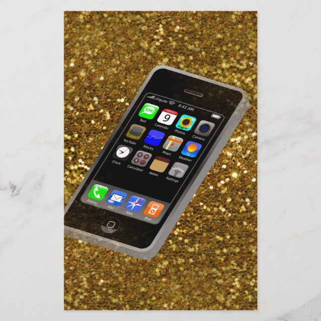 Papelaria bling de celular (Frente)